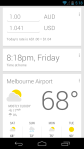 Google Now Foreign Travel Card